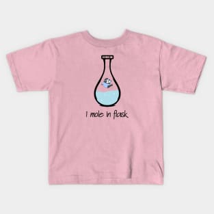 1 mole In flask Kids T-Shirt